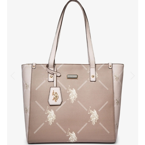 U.S.POLO ASSN. Colorblock handbag - Picture 7 of 8